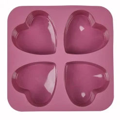 Gifi Moule silicone 4 coeurs Best