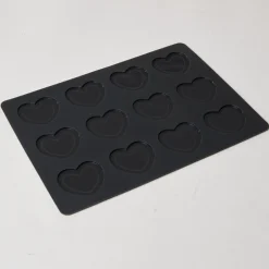 Gifi Moule silicone 12 macarons en forme de coeur Best