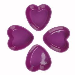 Gifi Moule silicone coeur violet x4 Hot