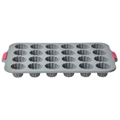 Gifi Moule silicone gris 24 cannelés structure métal Outlet