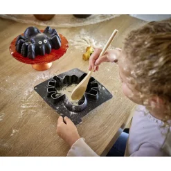 Gifi Moule silicone Halloween forme araignée géante 18x18xH7,5cm Discount