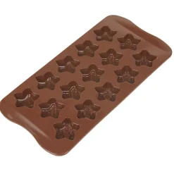 Gifi Moule silicone pour chocolats 16 empreintes forme étoiles Discount