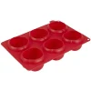 Gifi Moule silicone rouge 6 minis roses 3D Sale