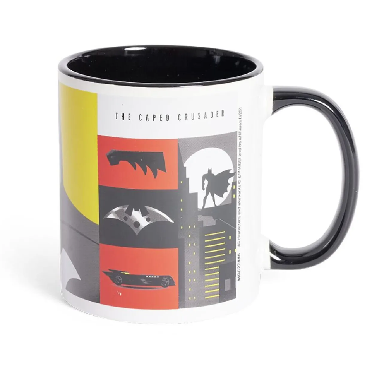 Gifi Mug Batman Warner Bros noir rouge jaune 320ml