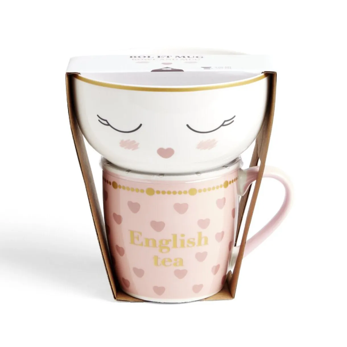 Gifi Mug 35,5cl avec bol Madame 52cl Online