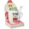 Gifi Mug de Noël en céramique avec préparation chocolat