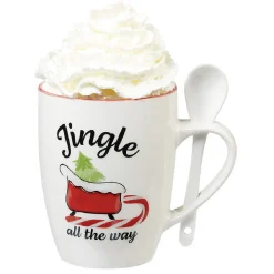 Gifi Mug de Noël en céramique avec préparation chocolat