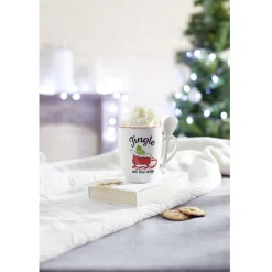 Gifi Mug de Noël en céramique avec préparation chocolat