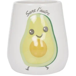 Gifi Mug duo avocat x2 Jamais l'un sans l'autre