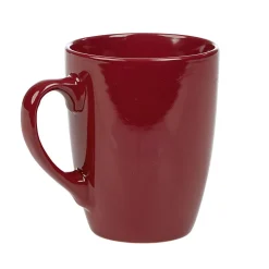 Gifi Mug en faïence 31 cl uni rouge brillant