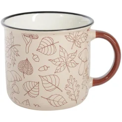 Gifi Mug en faïence thème automne 320ml