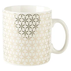Gifi Mug en porcelaine motif étoiles dorées Hot