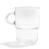 Gifi Mug en verre transparent Cozy empilable 36cl Clearance