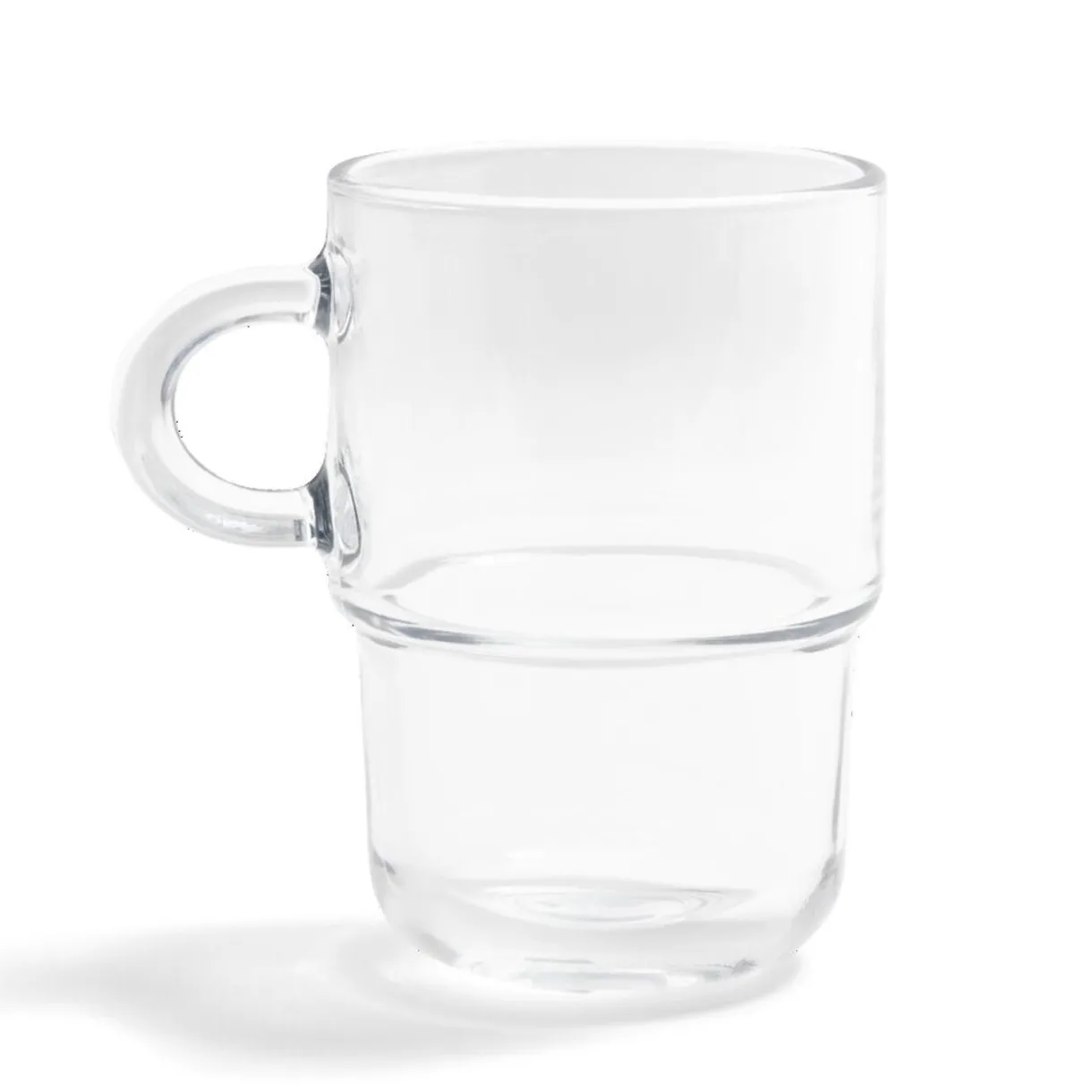 Gifi Mug en verre transparent Cozy empilable 36cl Clearance