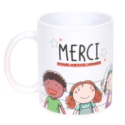 Gifi Mug merci Maîtresse avec inscription et enfants Clearance