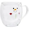 Gifi Mug Noël verre double paroi 30cl - 2 modèles