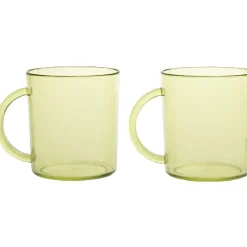 Gifi Mug plastique vert x2