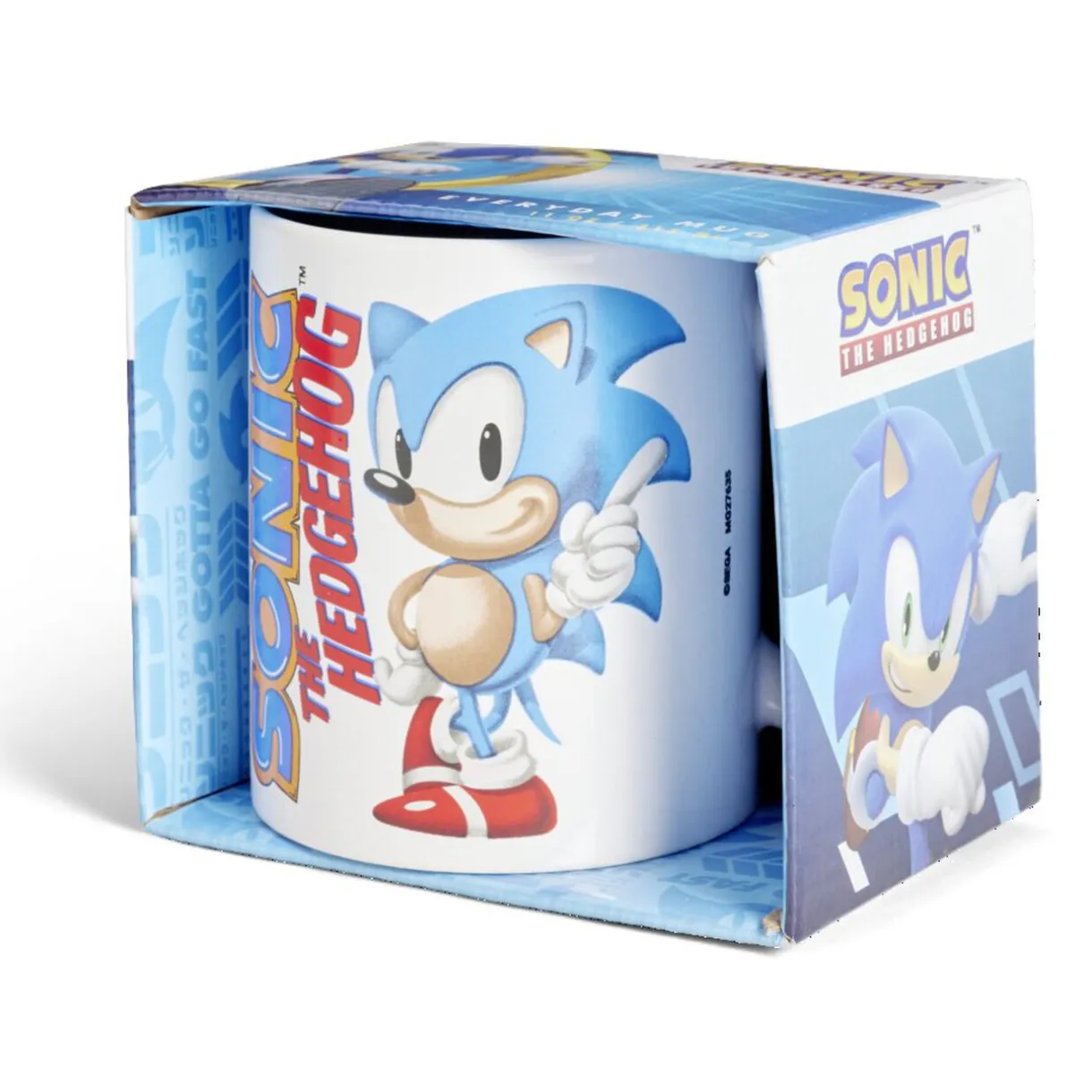 Gifi Mug Sonic blanc et bleu 315ml Best