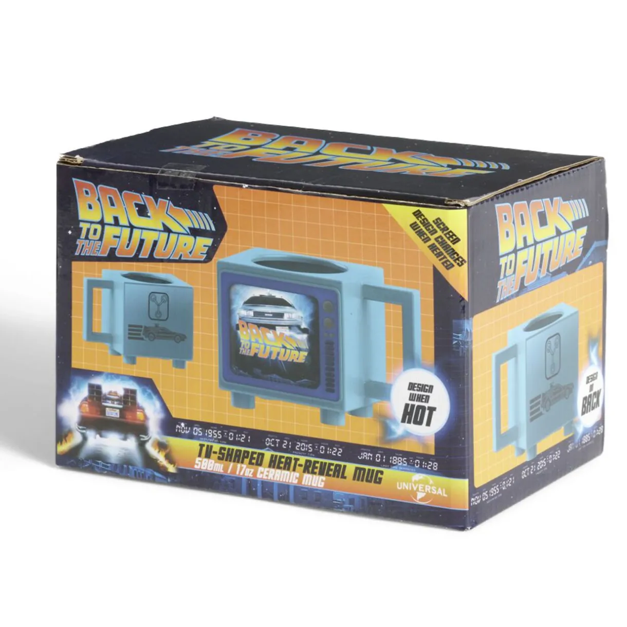 Gifi Mug thermoréactif Retour vers le Futur bleu 500ml Discount