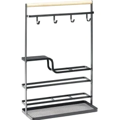 Gifi Organiseur de cuisine métal noir Clearance