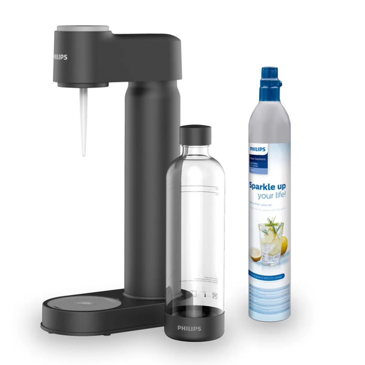 Gifi Pack machine à soda lite Noir