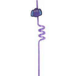 Gifi Paille tortillon fantaisie décor animaux x4