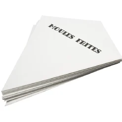 Gifi Papier pour présentoir frites x10 Hot