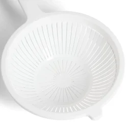 Gifi Passoire à queue plastique blanc Ø23xH9cm Hot