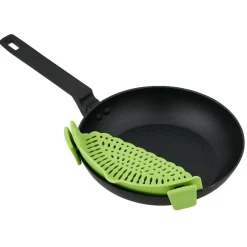 Gifi Passoire casserole à clips silicone gris Discount