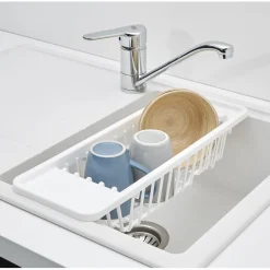Gifi Passoire égouttoir pour évier plastique blanc Clearance