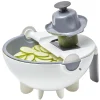 Gifi Passoire multifonctions rotative 9en1 mandoline New
