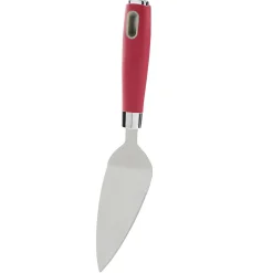 Gifi Pelle à tarte inox manche polypropylène rouge Best