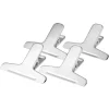 Gifi Pince à sachet inox x4