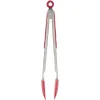 Gifi Pince à viande en inox plastique rouge gris Outlet
