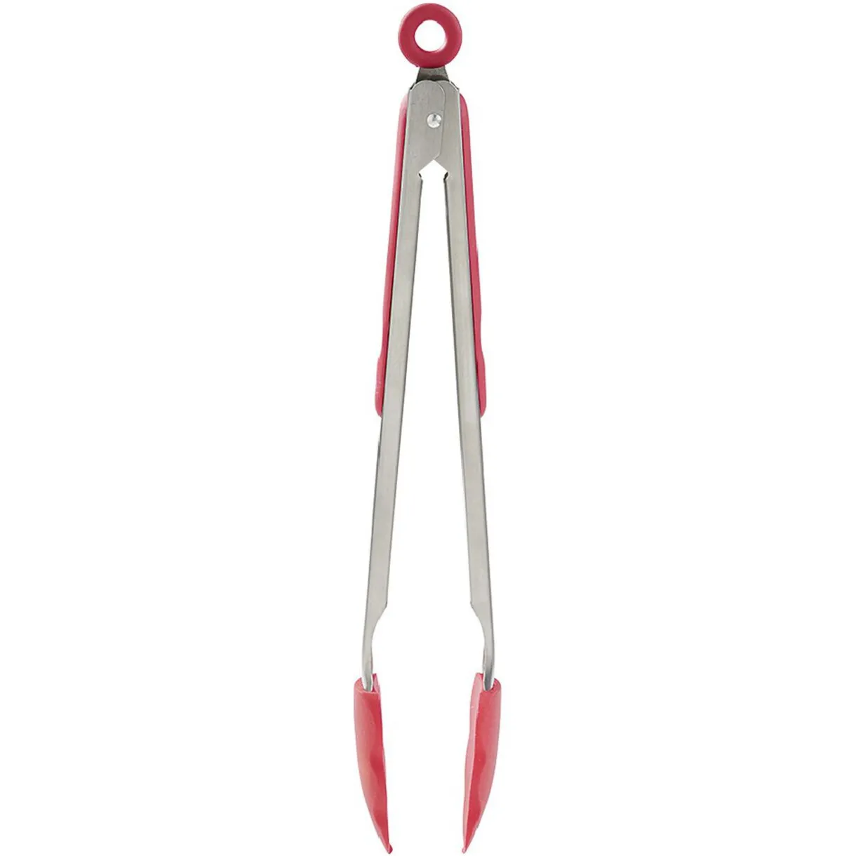Gifi Pince à viande inox et silicone rouge Hot