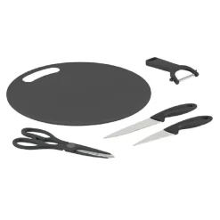 Gifi Planche à découper + 4 ustensiles de cuisine Online
