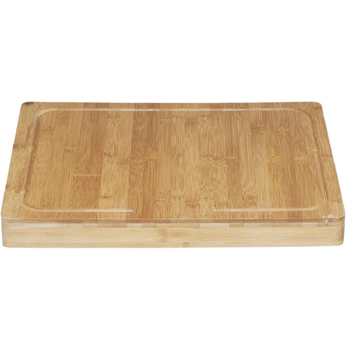 Gifi Planche à découper avec rebord en bambou