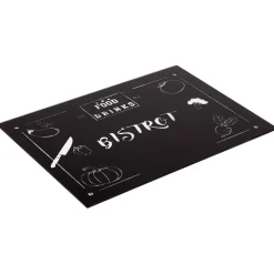 Gifi Planche à découper en verre noir New