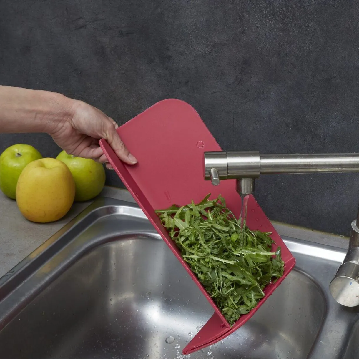 Gifi Planche à découper pliable 3 en 1 avec couteau inox Best