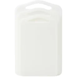 Gifi Planche à découper polypropylène blanc x3 Discount