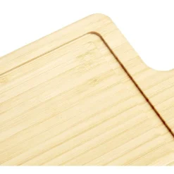 Gifi Planche de presentation et à découper en bambou 75x19,5xH1,8cm