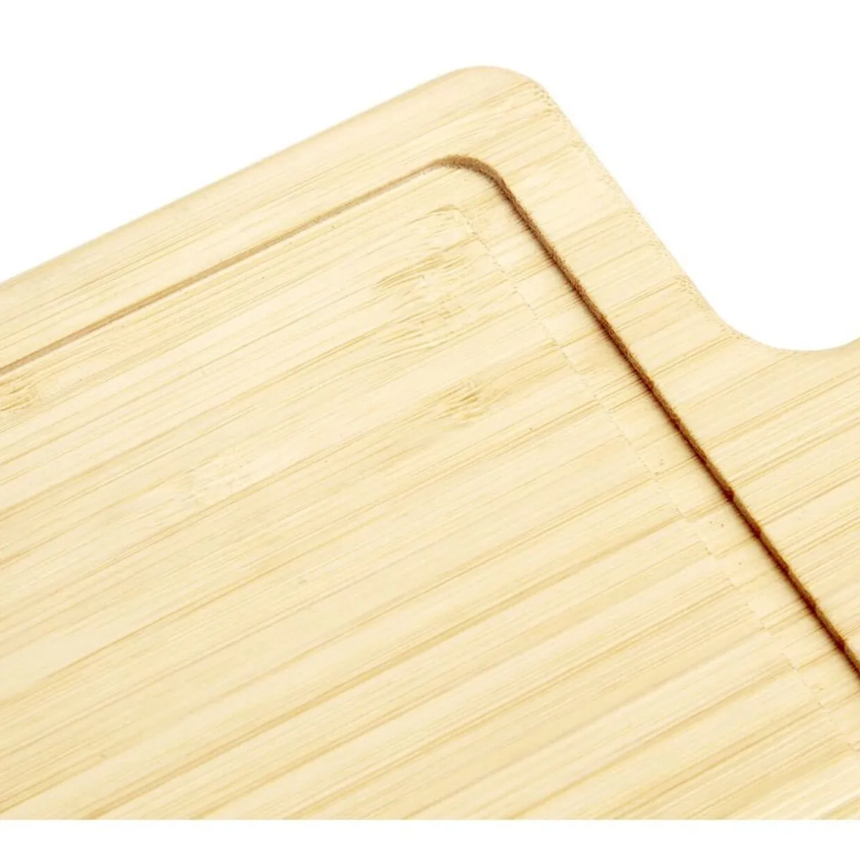 Gifi Planche de presentation et à découper en bambou 75x19,5xH1,8cm