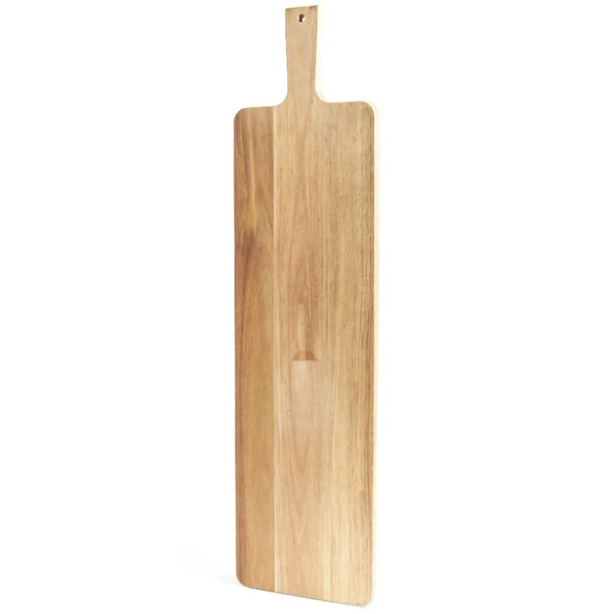 Gifi Planche de service XL en bois d'acacia avec pied 20x75cm New