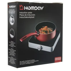 Gifi Plaque à induction noire et blanche Trisa 1 800 W Discount
