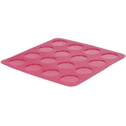 Gifi Plaque silicone 16 macarons rose Outlet
