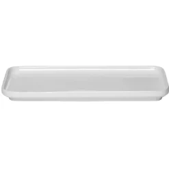 Gifi Plat à cake en porcelaine blanc