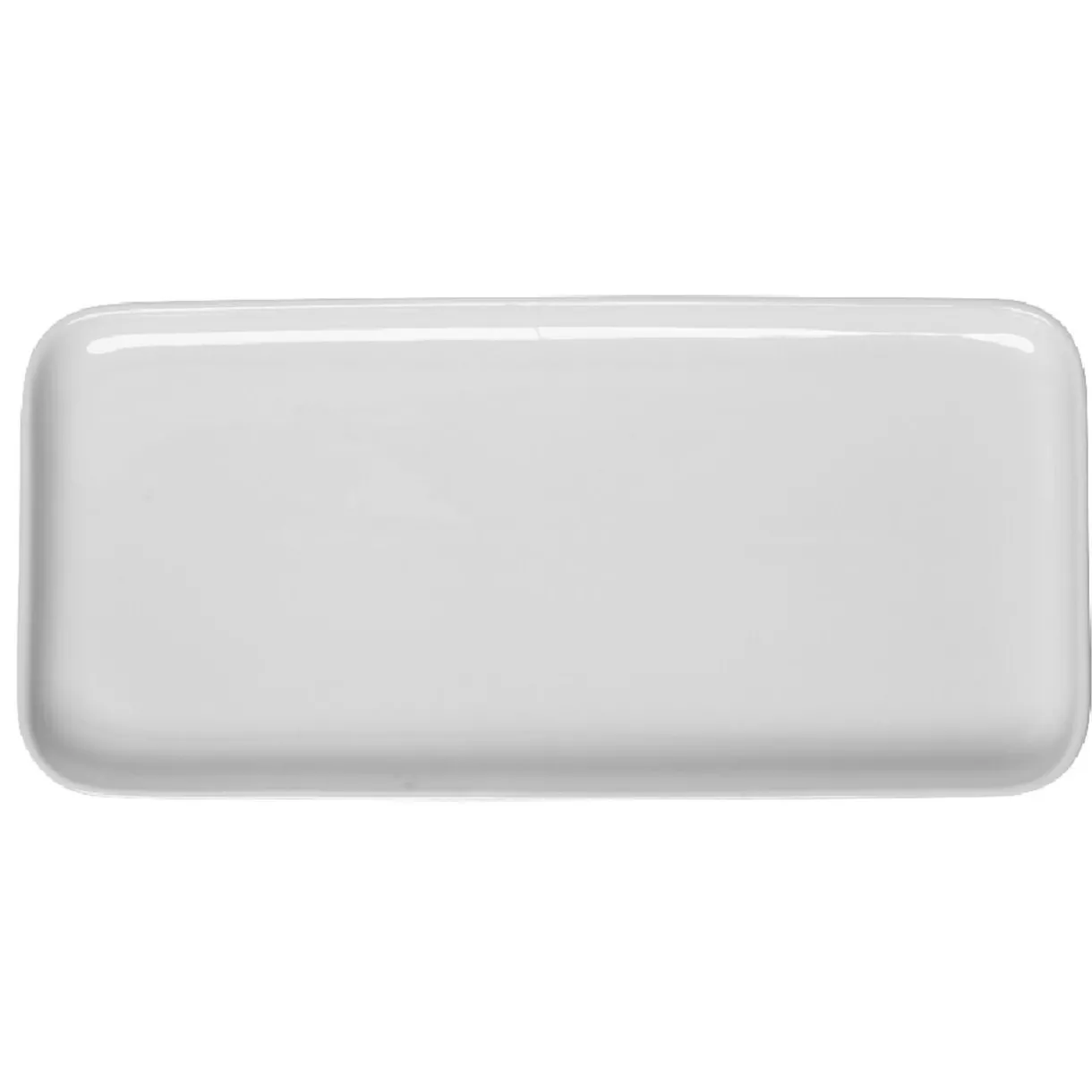 Gifi Plat à cake en porcelaine blanc