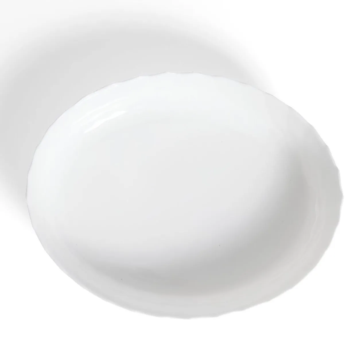 Gifi Plat à four en verre opale blanc 36,9x28,6xH8cm Sale