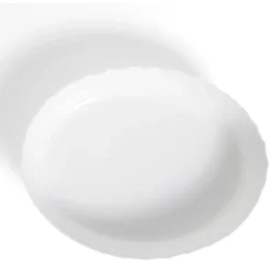 Gifi Plat à four en verre opale blanc 36,9x28,6xH8cm Sale