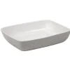 Gifi Plat à four martelé gris blanc New